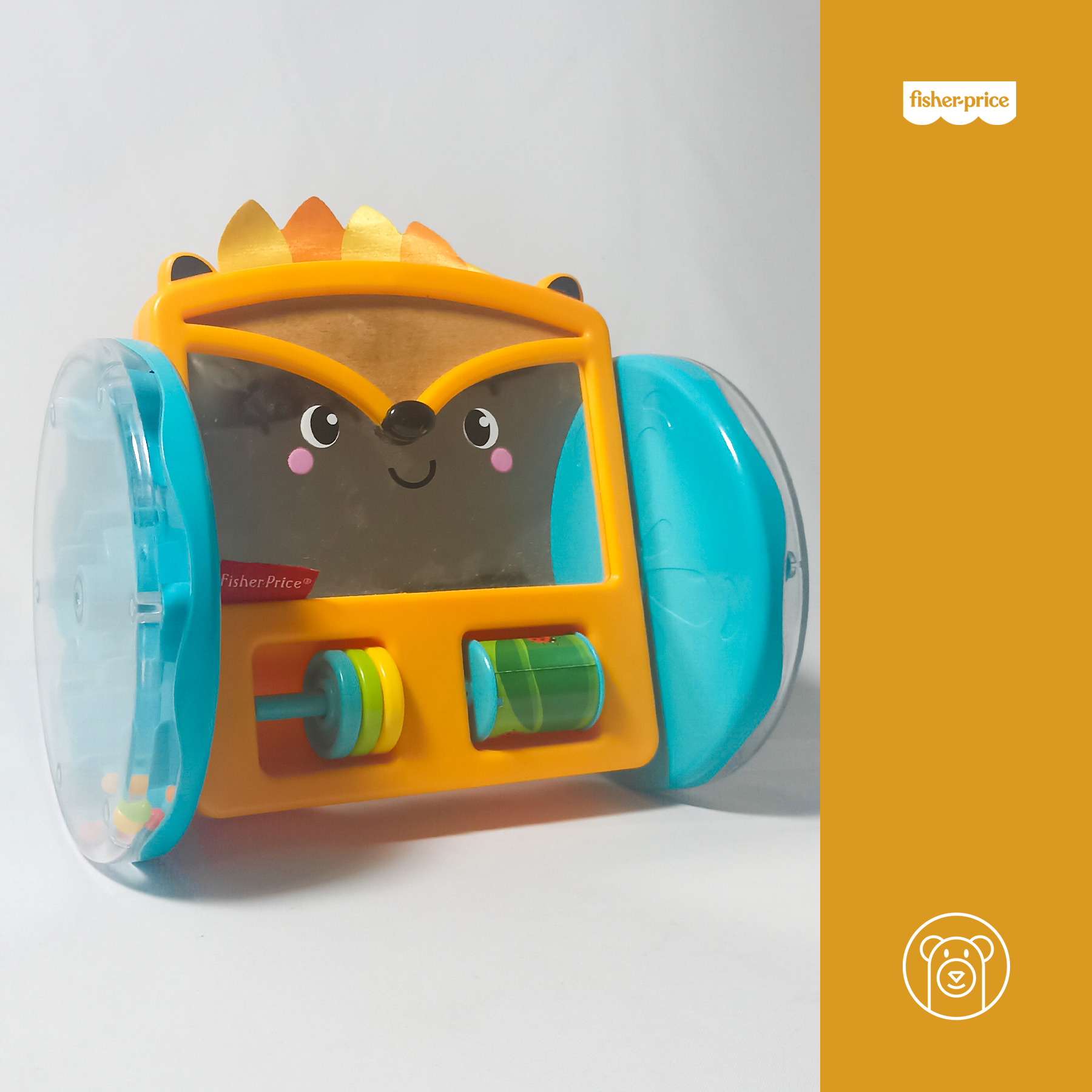 Fisher - price play & crawl hedgehog mirror